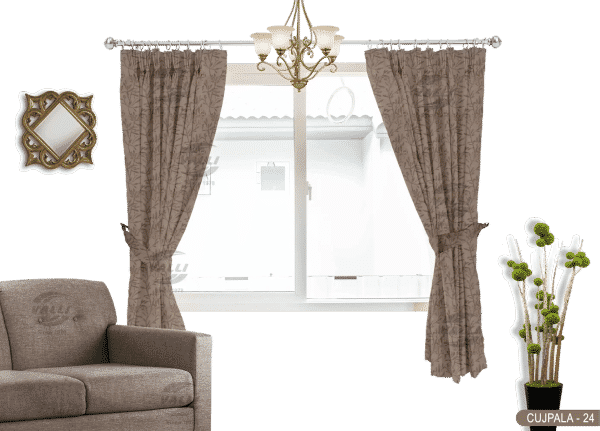 Tree Curtain Grey