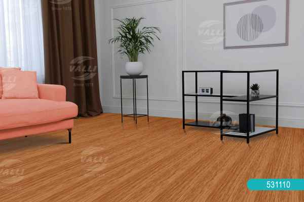 Exotic teak flooring