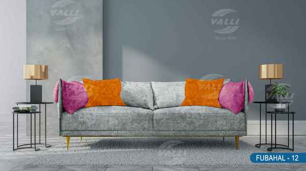 Self Design Velvet Furnishing  Alloy