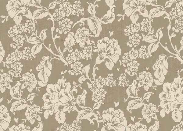 Big Flower Design Curtain - CL.Beige