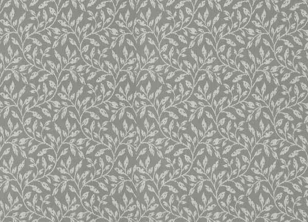 Leaf Design Curtain - CL.Grey