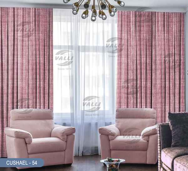 Self Design Curtain - CL.Pink