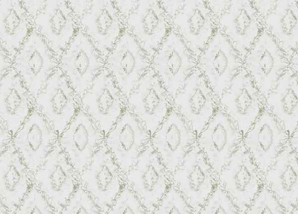 Diamond Printed sheer Cutrain - CL.White