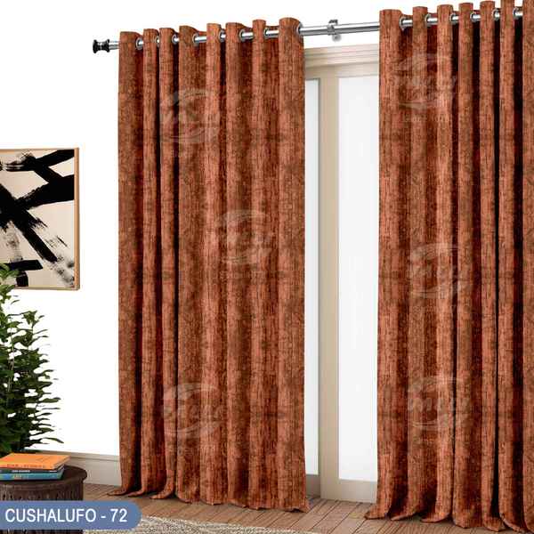 self Design Curtain - CL.Multi Colour