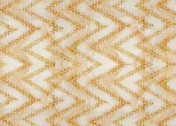 Abstract Sheer Curtain Gold