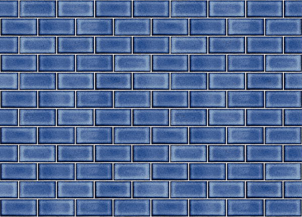 Brick Design Wallpaper - CL.Blue