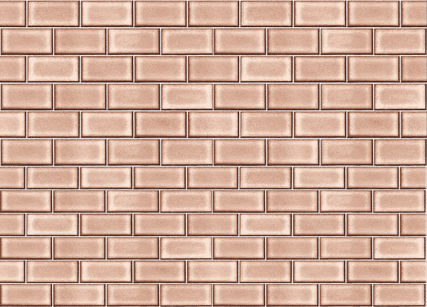 Brick Design Wallpaper - CL.Rust