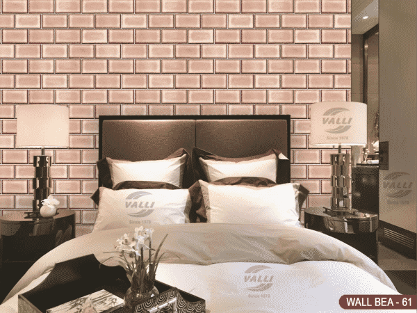 Brick Design Wallpaper - CL.Rust