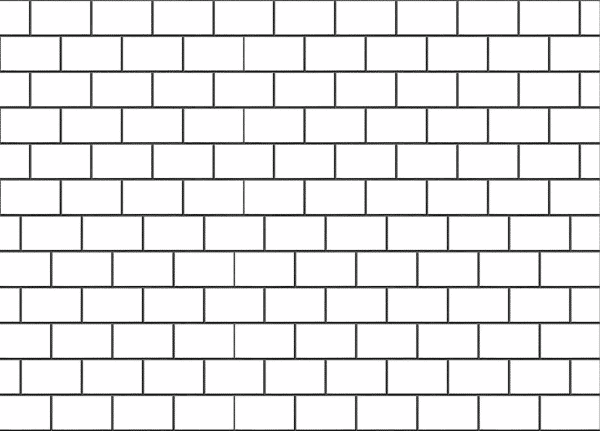 Brick Design Wallpaper - CL.White