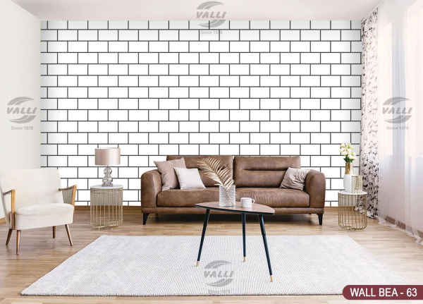 Brick Design Wallpaper - CL.White