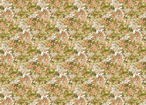 Flower Design Wallpaper - CL.Green