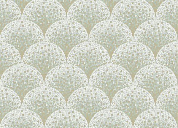 Peacock Design Wallpaper - CL.Light Green