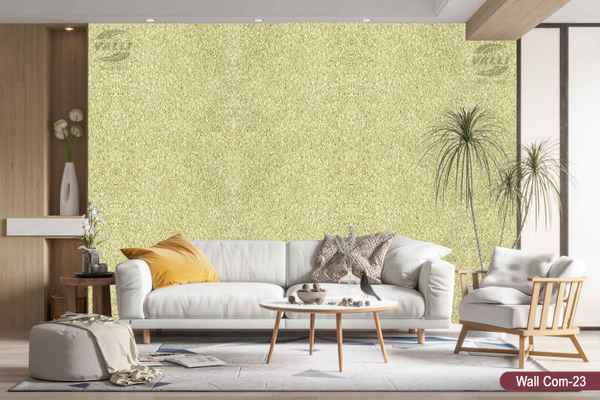 Self design wallpaper green family color