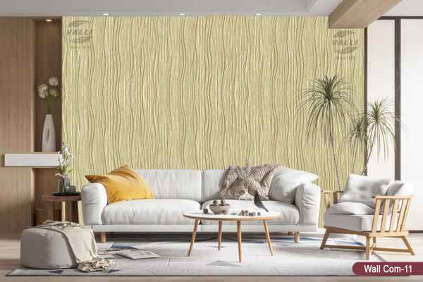 Vertical design wallpaper sandle family color