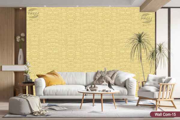 Waves design wallpaper sandle family color