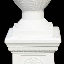ROME FIBER POT WITH STAND