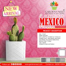JAGUAR MEXICO POT 10 INCH WITHOUT TRAY