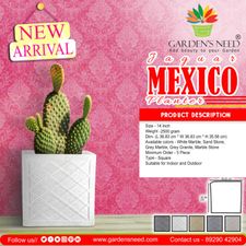 JAGUAR MEXICO POT 14 INCH WITHOUT TRAY