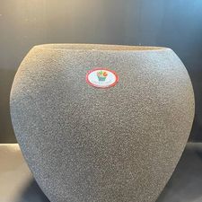 APPLE FIBER POT MARBLE LOOK