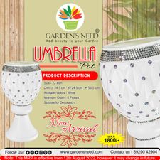UMBRELLA POT 23 INCH