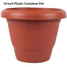 D Pot 10 Terracotta