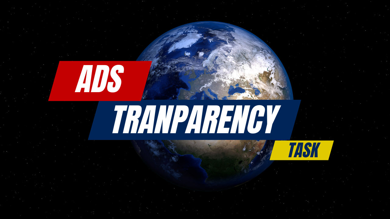 V6 - Ads Tranparency Task
