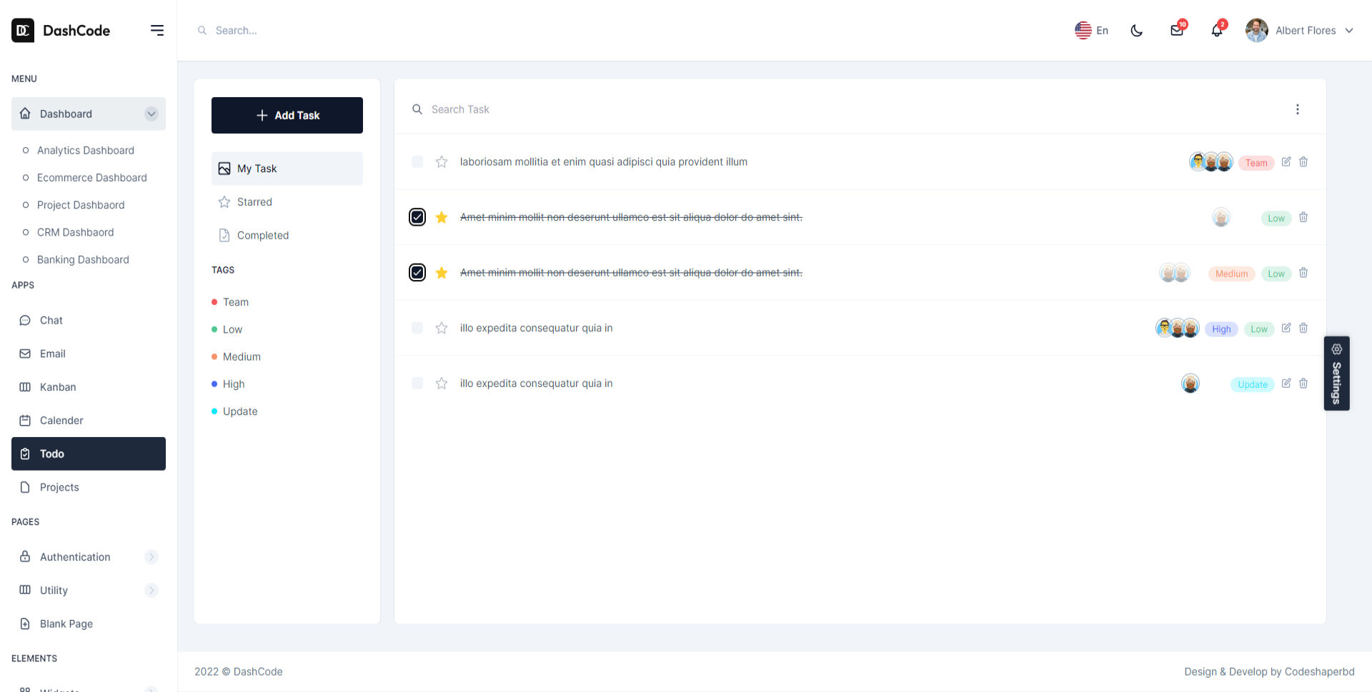 DashCode Admin Dashboard Template DashCode Admin Dashboard Template