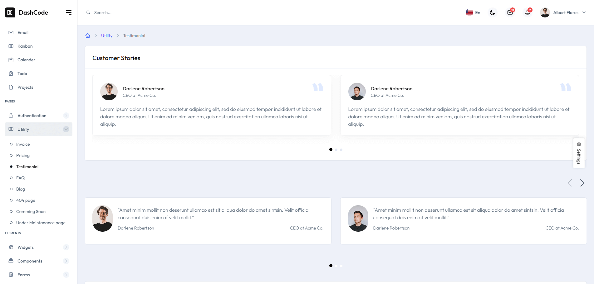 DashCode Admin Dashboard Template DashCode Admin Dashboard Template