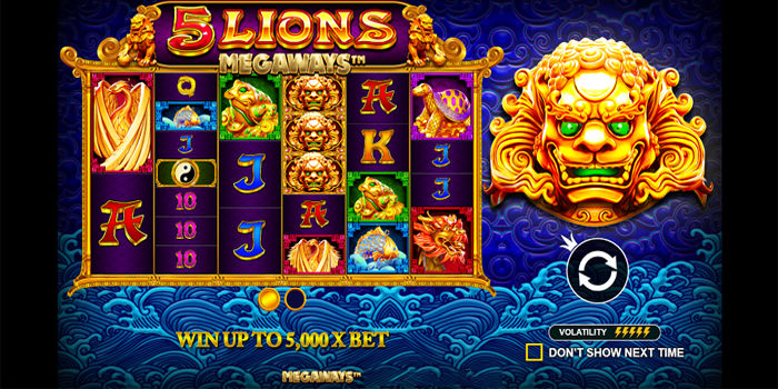 5 Lions Megaways: Rahasia Pola Slot Paling Konsisten''700