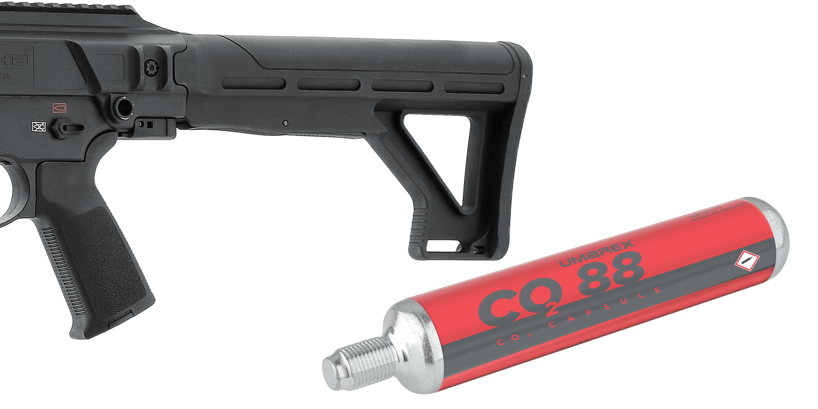 1x 88 g CO₂ capsule