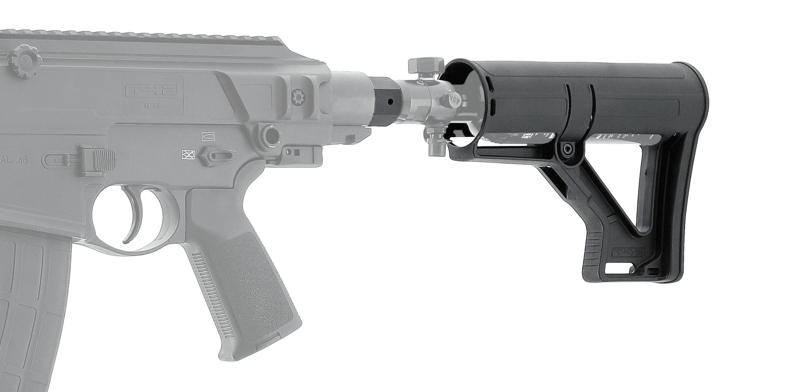 200 ml HPA compressed air cylinder per adapter kit