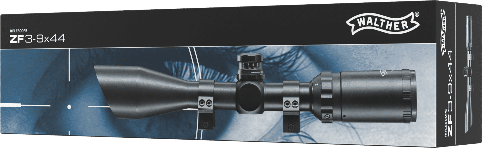 WALTHER ワルサー 4×32 MIL-DOTライフルスコープ スナイパー WALTHER