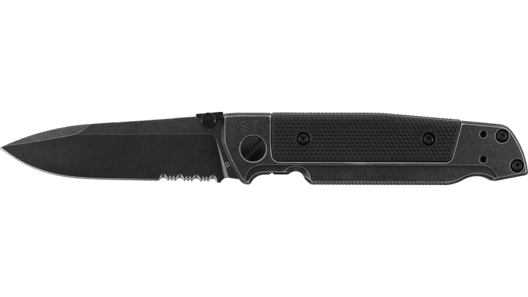 iv_Walther Q5 Steel Frame Folder Blackwash Serrated_0