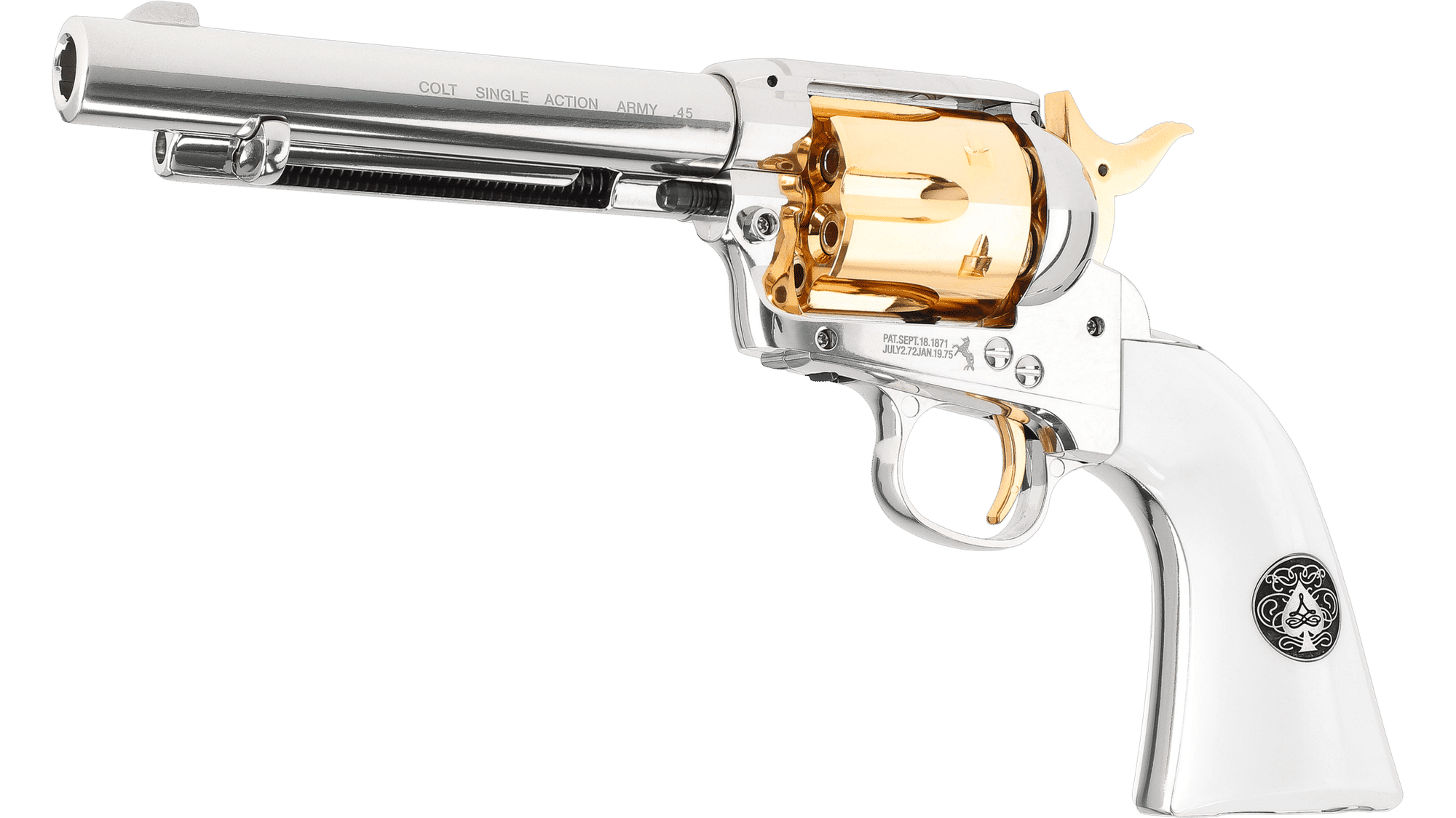 Products » Airguns » CO₂ » 5.8455 » SAA Smoke Wagon »