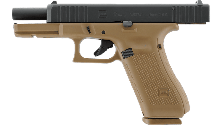 GLOCK 17 Gen5 - 9 mm P.A.K., Coyote