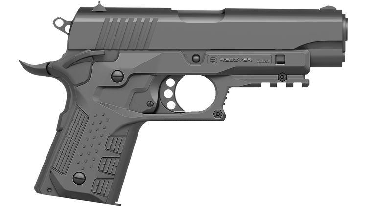 iv_Recover Grip & Rail System für 1911 Compact_1
