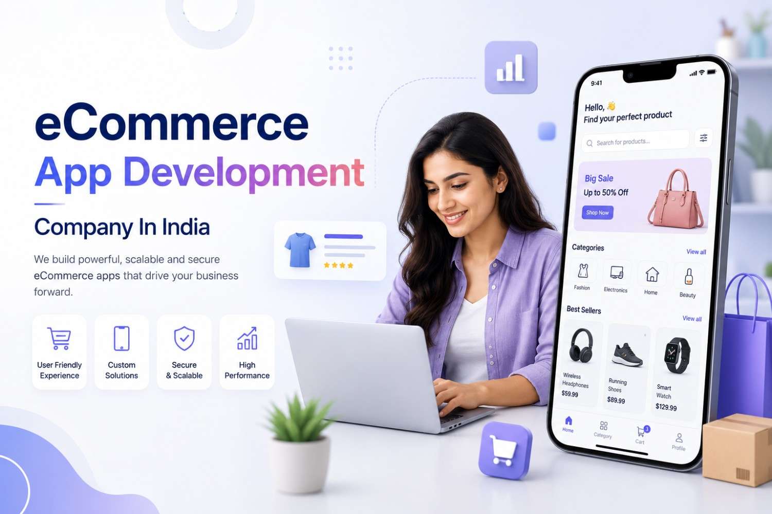 eCommerce App Development Company in India - Nitai Technologies