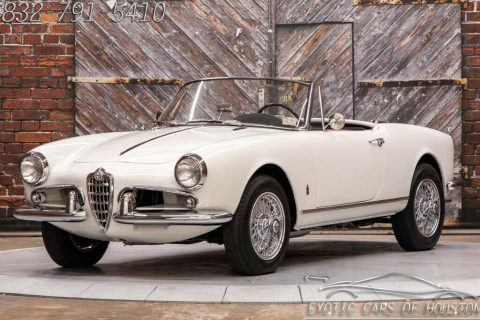 1960 Alfa Romeo Giulietta Spider Giulietta Spider for sale