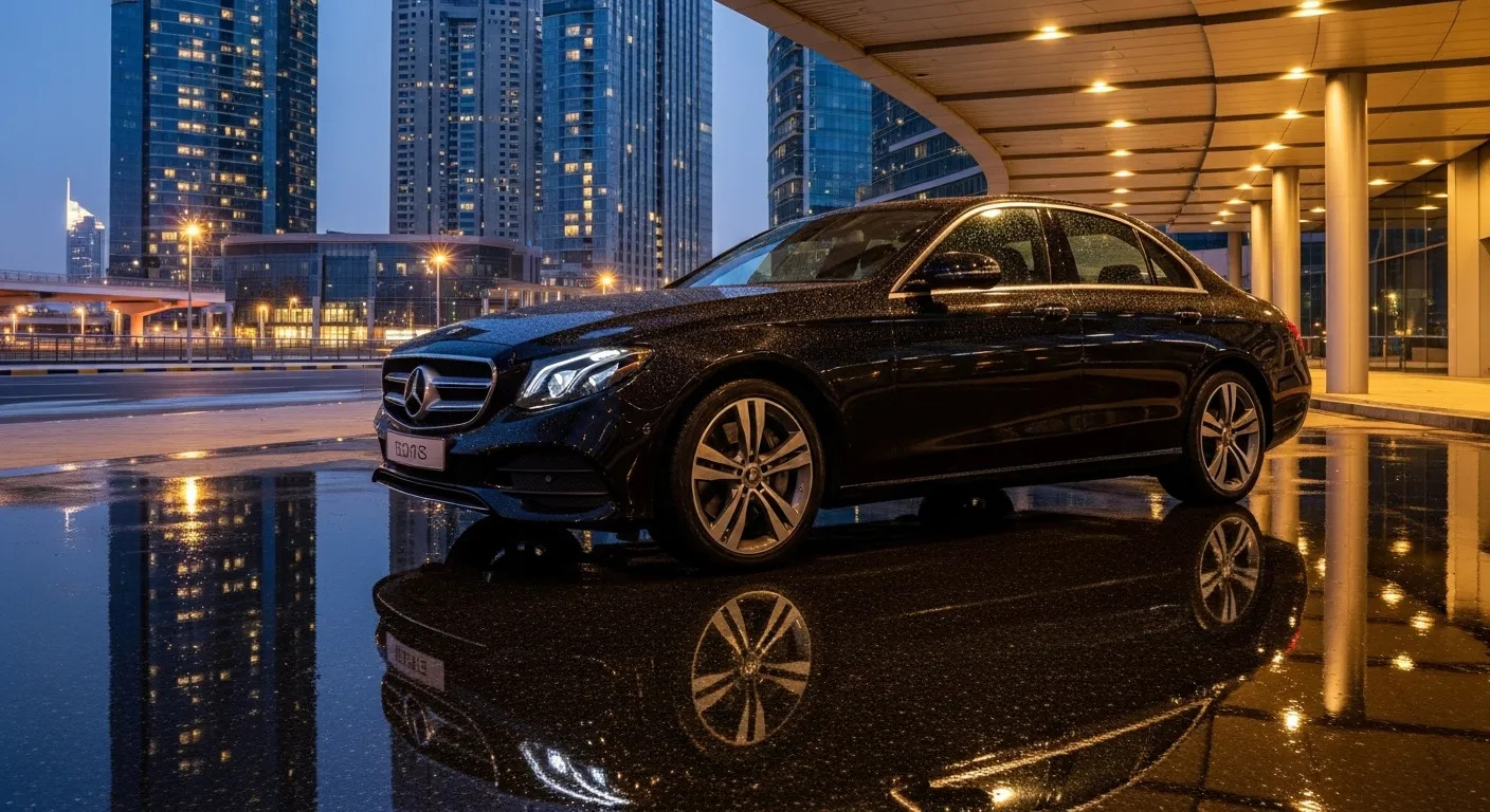 About Our Business Fleet - Luxury car interior and exterior