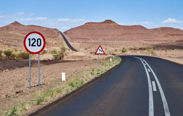 Namibian road