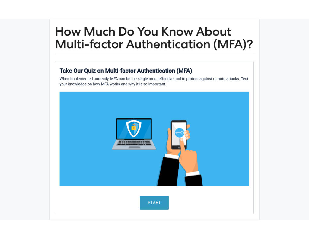 How Much Do You Know About Multifactor Authentication (MFA)?
