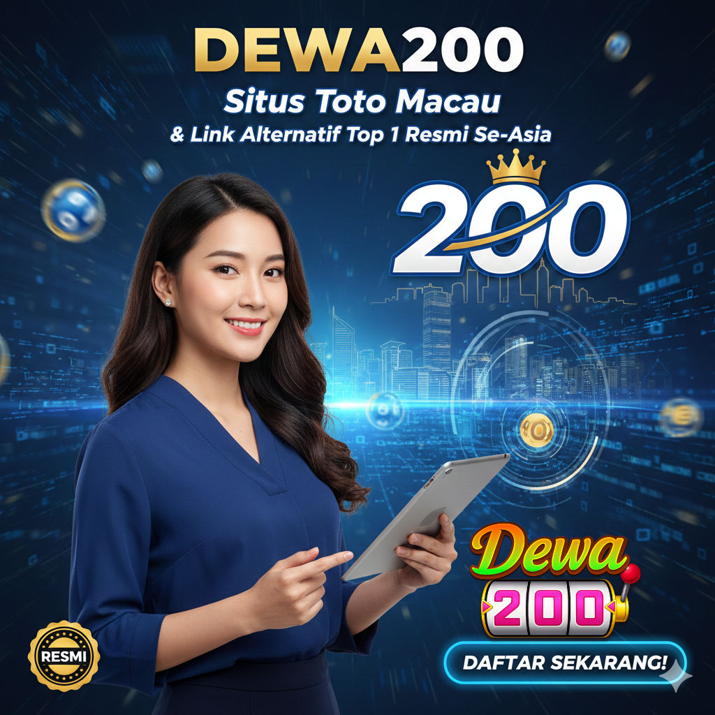 DEWA200 >> Dewa200 Situs Toto Macau & Link Alternatif Top 1 Resmi Se-Asia