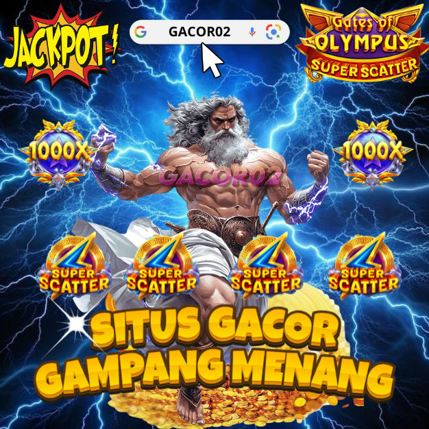 GACOR02 : Link Daftar Situs Gacor Slot Banjir Scatter Hari Ini