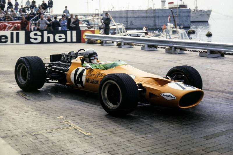 Bruce McLaren, McLaren M7A Ford.