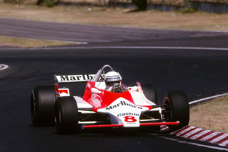 Alain Prost finished 6th in his McLaren M29.