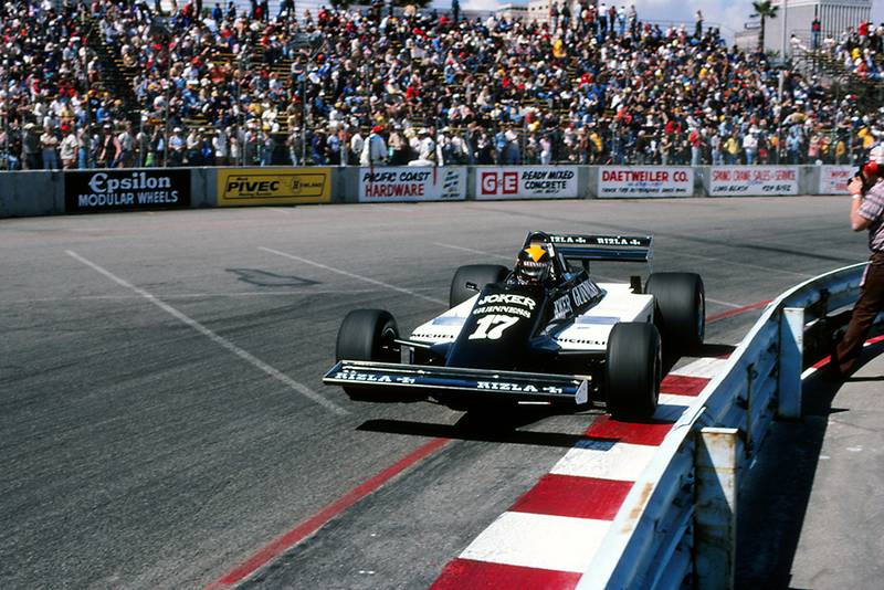 Derek Daly in his March 811, failed to qualify.