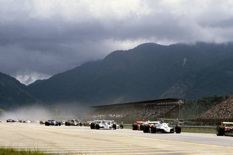 The start of the race
