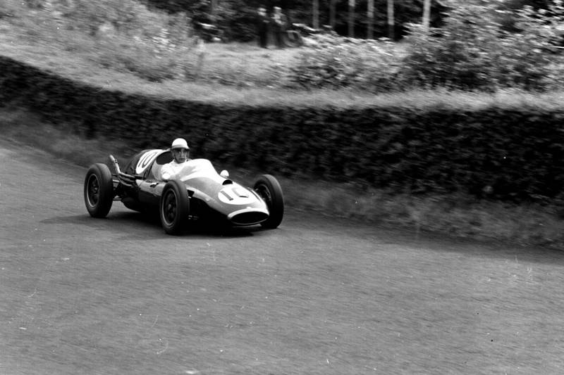 Roy Salvadori driving a Cooper T45 Climax