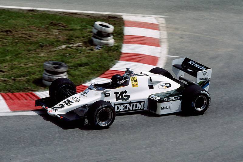 Jacques Laffite (Williams FW08C Ford) who finished 6th.