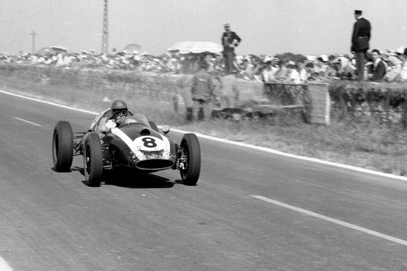 Jack Brabham in his Cooper T51-Climax.